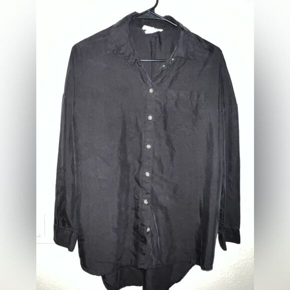 ❄️ NWOT WOMENS BUTTON DIWN TOP by FOR THE REPUBLIC- size SMALL - Picture 1 of 3